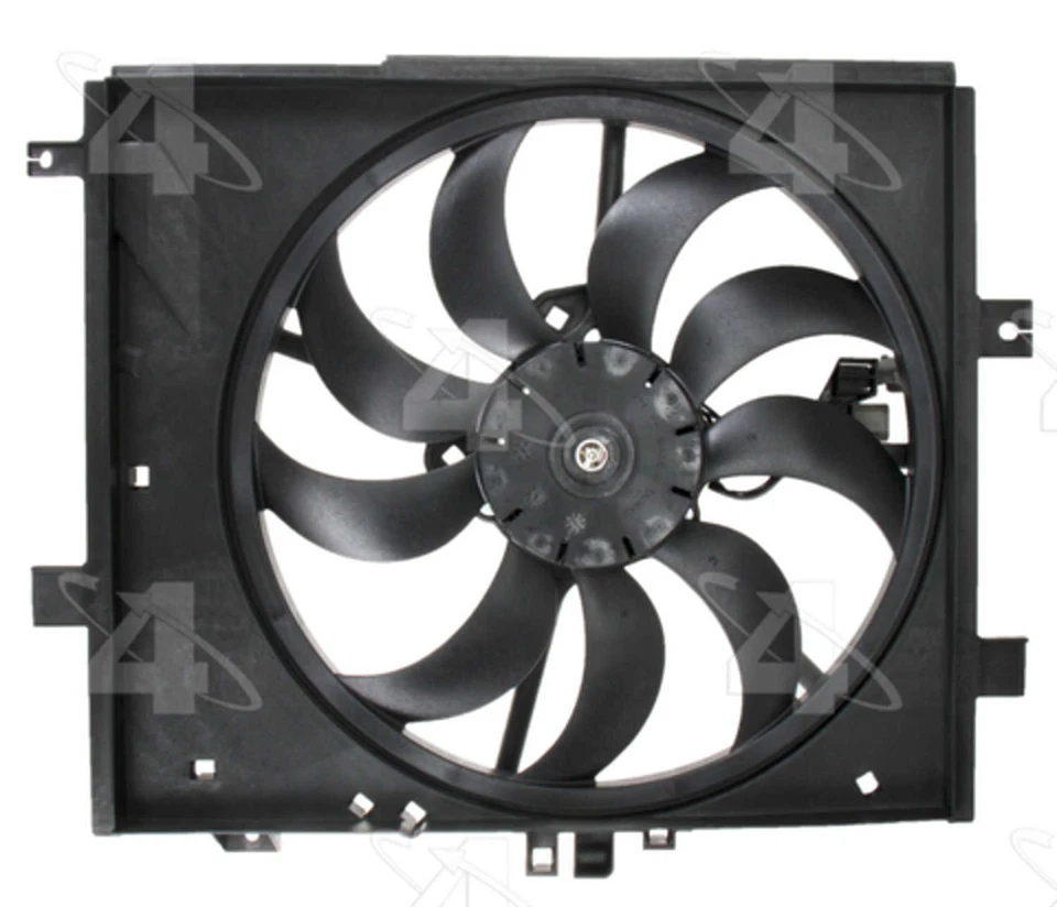 Вентилятор охлаждения двигателя в сборе подходит для Nissan Versa Versa Note 2012-2015 годов выпуска ЧЕТЫРЕ СЕЗОНА - Изображение 2 из 4