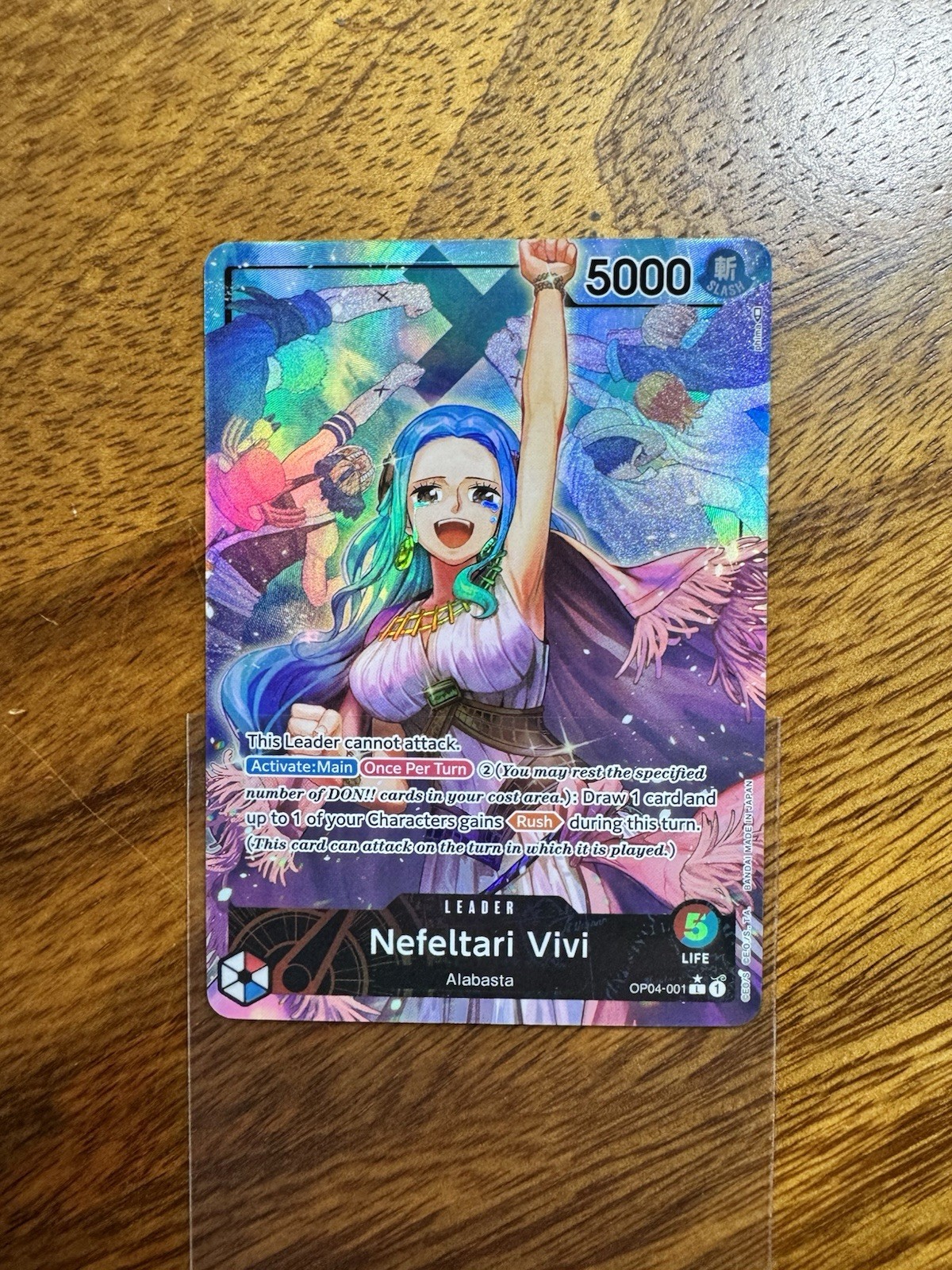 Nefeltari Vivi 2023 Kingdoms of Intrigue #OP04-001 Leader