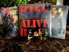 KISS – 3 Sealed 180g LP Lot – Alive / Alive II / Alive III Audiophile Vinyl