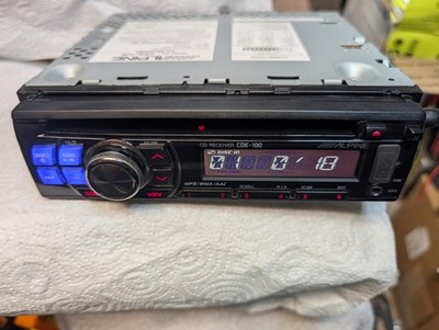 Alpine CDE-100 CD Player and MP3 In-Dash Receiver
