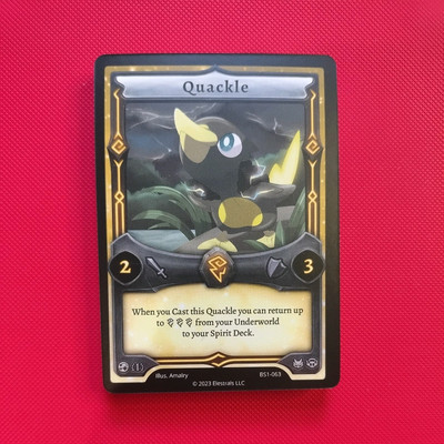 Elestrals TCG Quackle BS1-063 Base Set