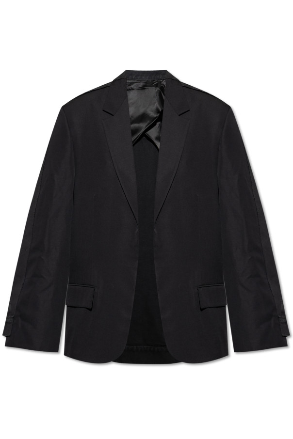 BALENCIAGA Black Wool Blazer New & Authentic
