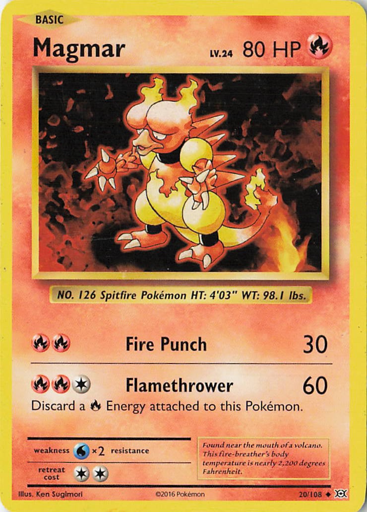 Expansion Pack (No Rarity) Magmar