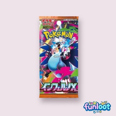 USA-Inferno X Booster Pack M2 - Japanese Pokemon Factory Sealed