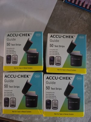Accu-Chek Guide Test Strips. 400 Total Strips. Expire 2027
