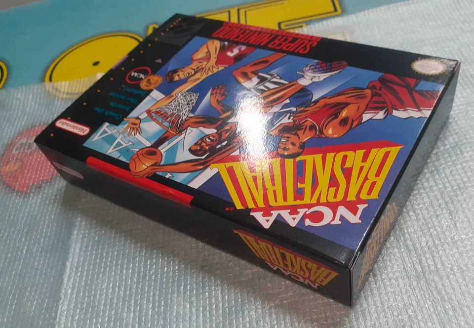 NCAA Basketball  Super Nintendo NTSC/Usa Nuovo Originale 100% - Immagine 3 di 4