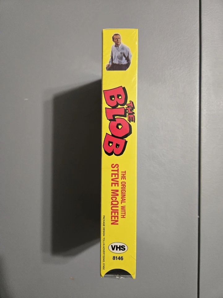 The Blob VHS Classic Sci-Fi Horror Movie Original Steve McQueen Goodtimes Video - Image 2 of 4