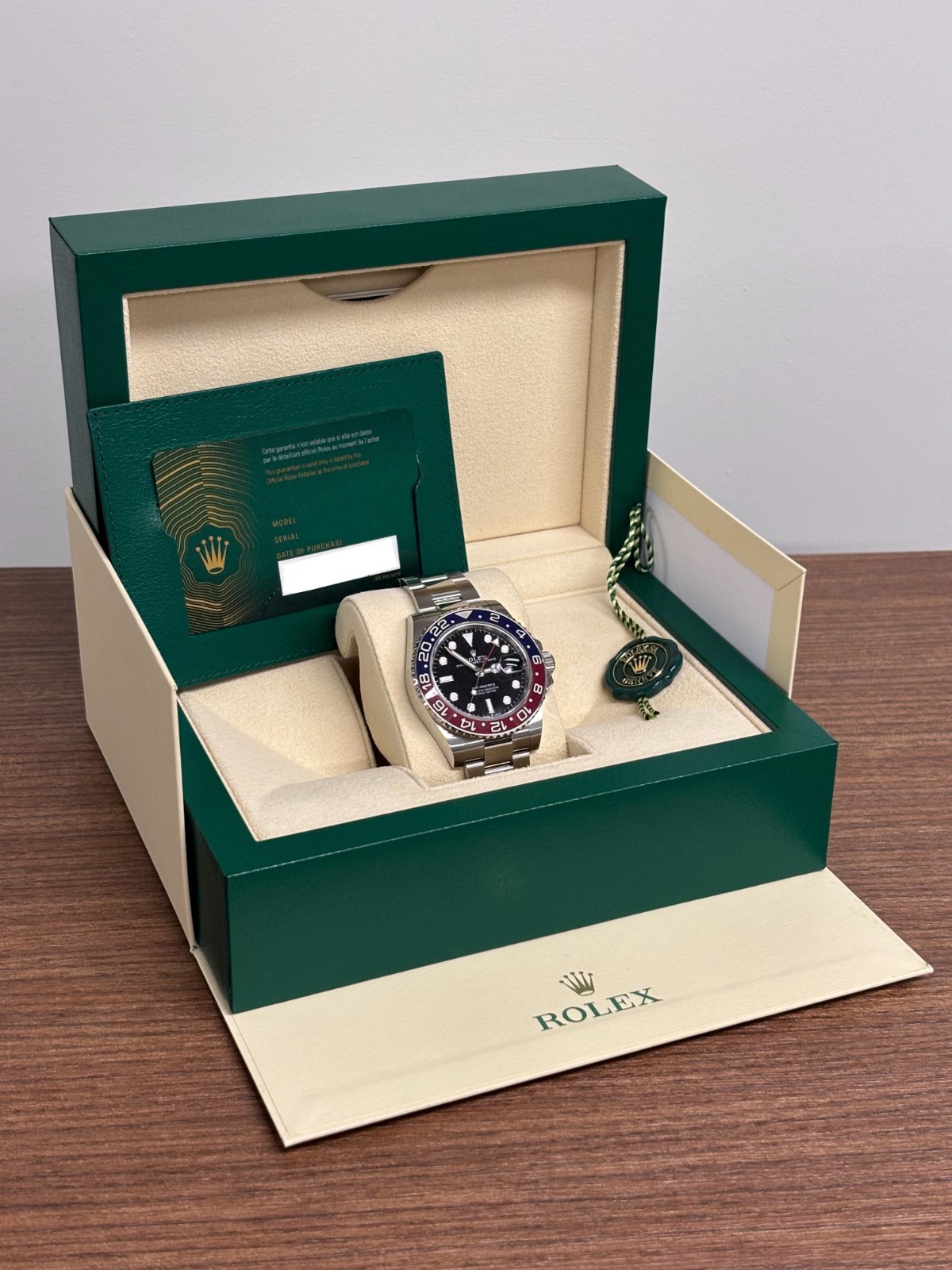 Rolex GMT Master II Pepsi 126710BLRO 2024 Brand new unworn image 2