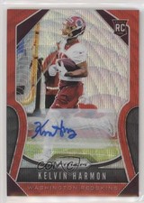 2019 Panini Prizm Rookies Red Wave 88/149 Kelvin Harmon #363 Auto 4k8