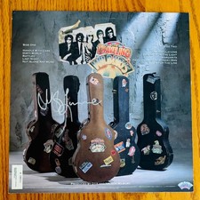 THE TRAVELING WILBURYS~Jeff Lynne Signed Self Titled Promo Album Flat~ELO THE TRAVELING WILBURYS~Jeff Lynne Signed Self Titled Promo Album Flat~ELO