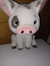 Moana PUA Large 12” Plush Stuffed Animal Pig Authentic Disney Store Soft Cuddly