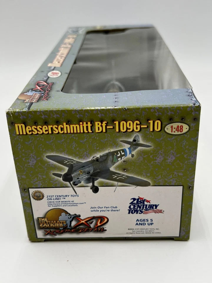 21st Century The Ultimate Soldier 1:48 WWII German Messerschmitt Bf-109G-10 NIB - Image 3 of 4