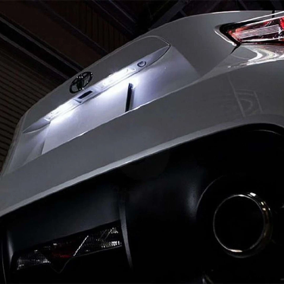 LED License Plate Light (2pc) Plug-N-Play for Subaru BRZ WRX Impreza Crosstrek - Image 4 of 4