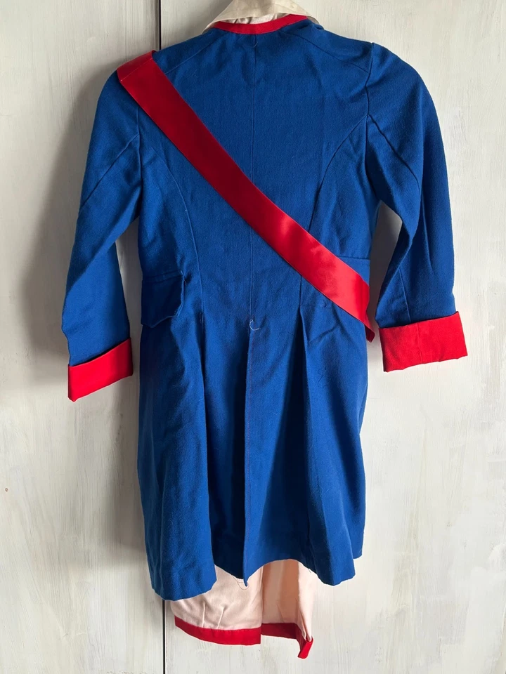 2 x Vintage Antique Alexander Hamilton Colonial Patriot Soldier Costumes Youth M - Image 4 of 4