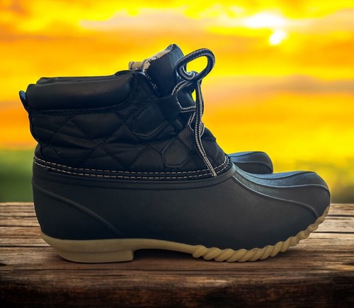 Botas de pato para mujer talla 6 Sperry Pond Lil charcos acolchados medios con cordones - Imagen 3 de 10