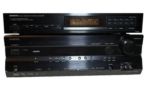 ONKYO AVセンター TX-SA707 Onkyo TX-SA707 7.1 Channel AV Receiver 130W/190W Tested Used