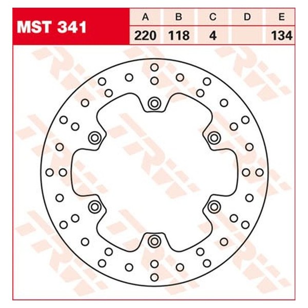 Bremsscheibe Starr MST341 FüR Suzuki Motorrad-image