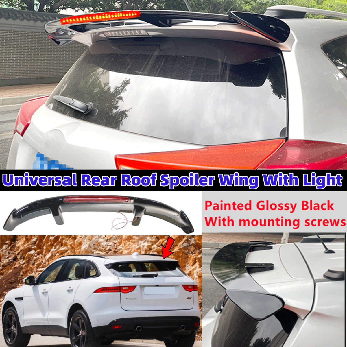 Trunk Lid Kit NOTE - Spoiler Placement Inconsistent| 2020 Jaguar I-Pace Trunk Lid Kit NOTE - Spoiler Placement Inconsistent| 2020 Jaguar I-Pace