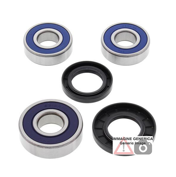 Kit Cuscinetti Ruota Posteriore All Balls Racing 25-1605 - Per Honda Africa Twin XRV 750 1990-2003 Con Guarnizioni - Foto 2