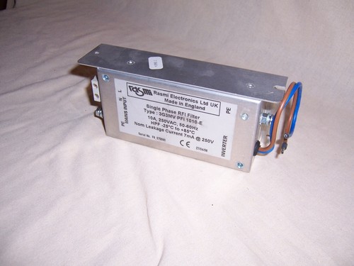 Omron 3G3MV PFI 1010-E RASMI single phase RFI filter for inverter - 第 2/2 張圖片