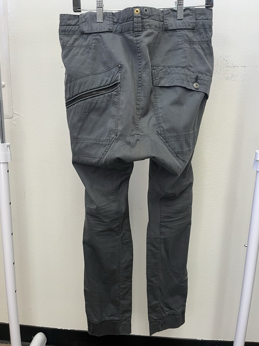 G-Star Raw Women's Raff Elwood 2000s Gray Cargo Pants - W30