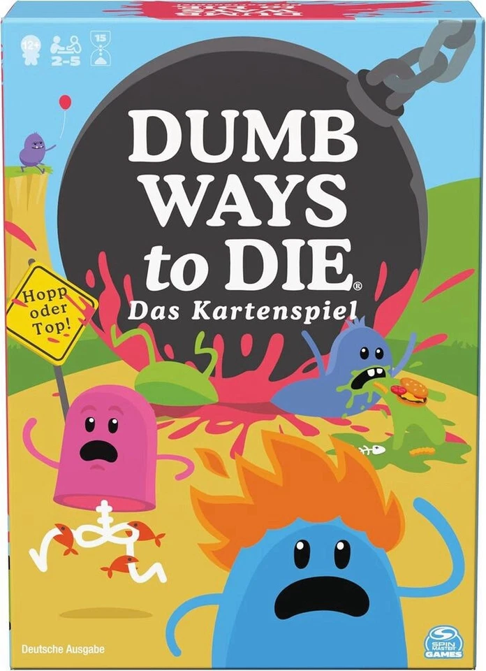 SPIN MASTER Dumb Ways to Die Das Kartenspiel NEU & OVP
