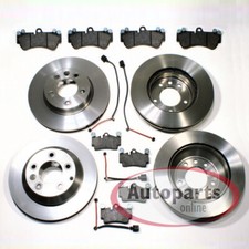 Bremsscheiben Ø 360 mm + Ø 330 mm + Bremsbeläge vorne hinten für VW Touareg