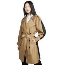 Frame Color Block Trench Coat Nwt $595 Xl