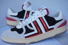 New Lanvin Men's Tennis Shoes Size 10 Low Top Basse Clay Sneakers Leather