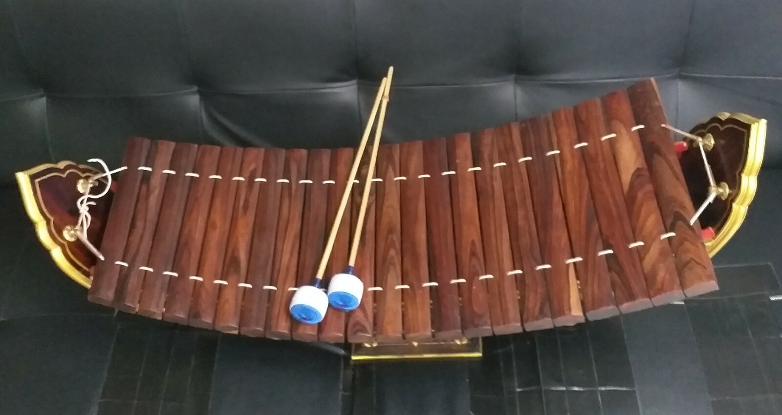 Ranat Ek Thai Wooden Xylophone Gamelan Concert Musical Instrument