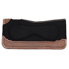 SADDLE PAD 31" x 32" x 1" Waffle Weave Built-Up Contoured Felt Vented Wither