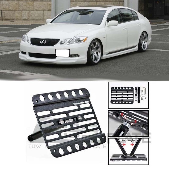 For 0611 Lexus GS300 GS350 NO PDC Bumper Tow Hook License Plate Hole