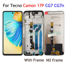 6.8 inch For Tecno Camon 17 plus CG7 CG7n LCD Display Touch Screen Digitizer