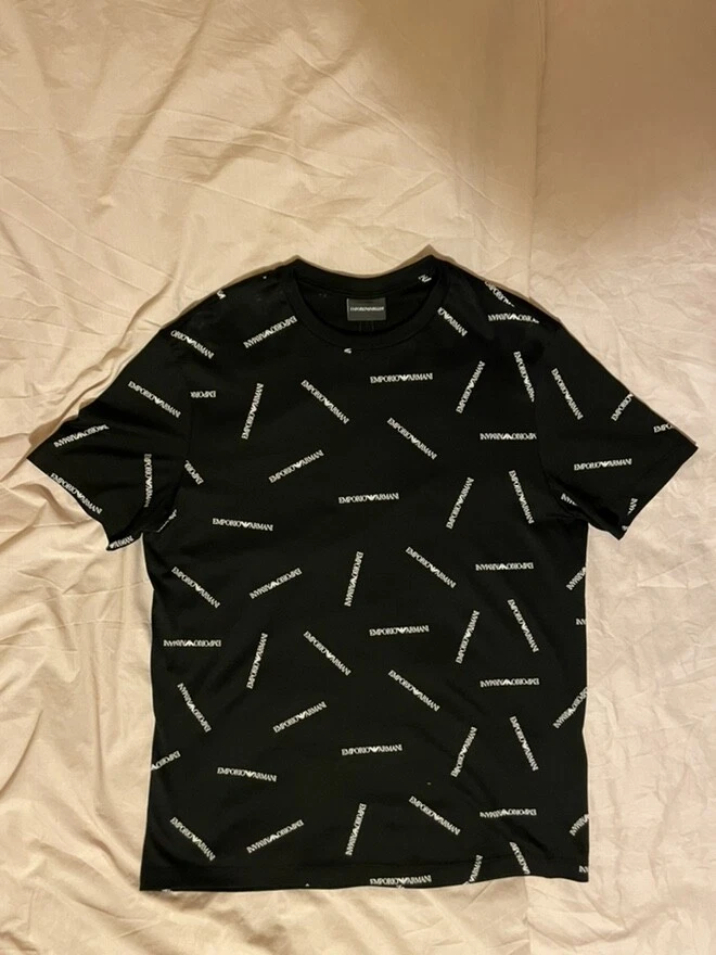 Emporio armani all over print deals