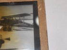 ANTIQUE GLASS PLATE PHOTO NEGATIVE - 1900's  Biplane. — photo 2