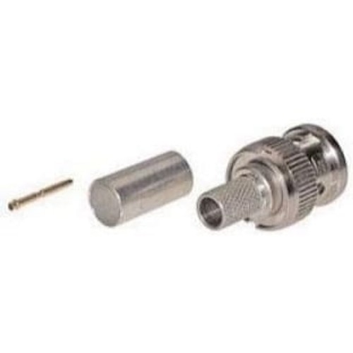 Conector de engarce West Penn 807X-CRIMP 50 OHM BNC para cable coaxial 807X - Imagen 2 de 2