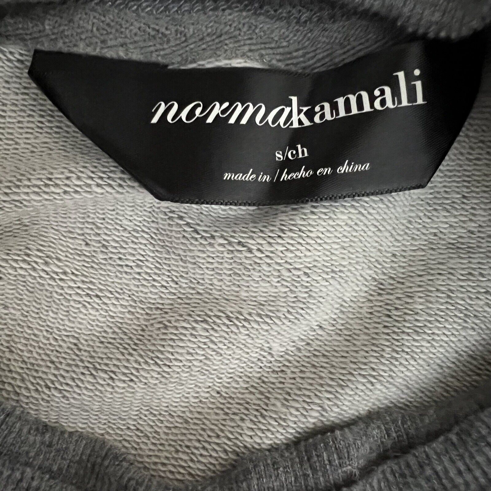 Norma Kamali Dress Sz S Sweatshirt Sweater Dress … - image 5