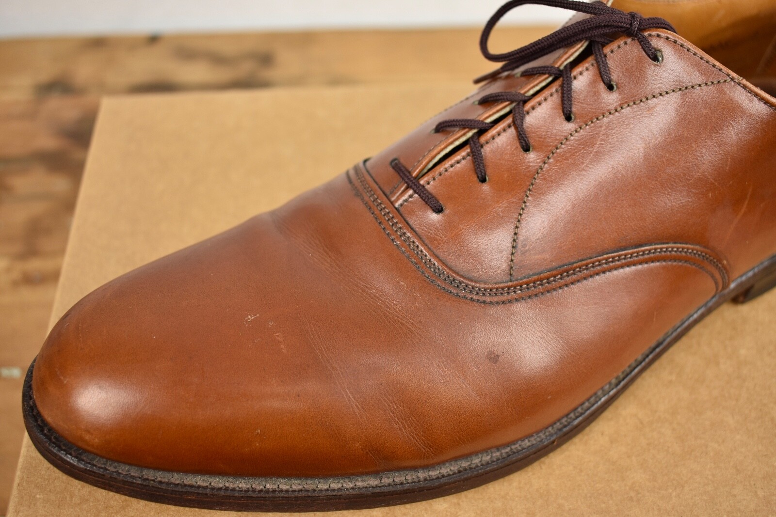E.T. Wright Breather Wright Brown Plain Toe Full … - image 10