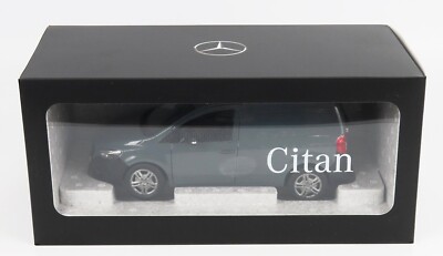 Miniature NZG 1/18 Mercedes Citan (W420) 2022 Gris - Réf B66004183