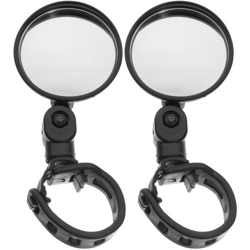 2 Pcs Rearview Mirror Bike Handlebar Mount Mirrors for Handlebars Cycle - Picture 9 of 12