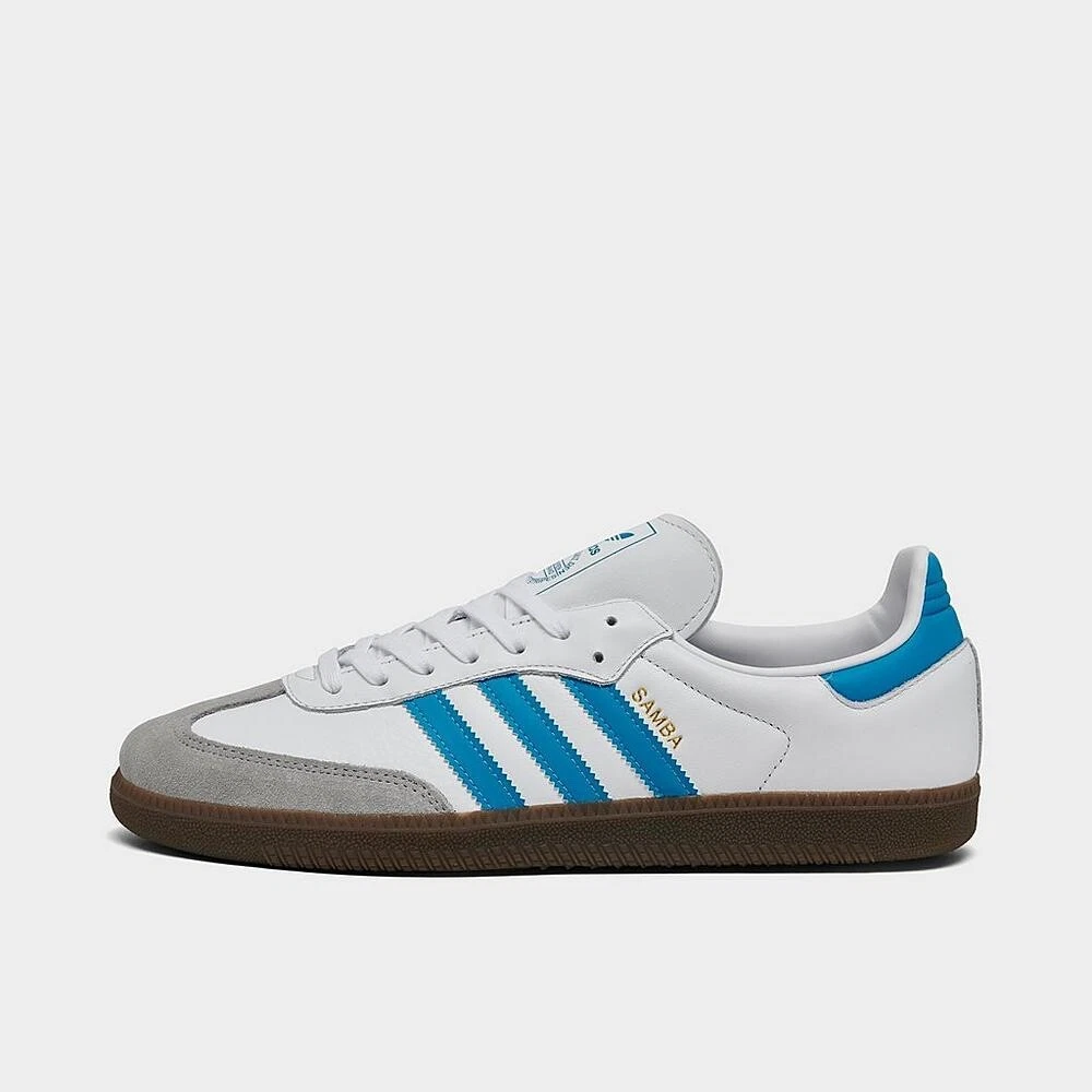 Adidas Samba OG White Shock Cyan Gum for sale | eBay