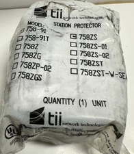 TII 758ZS Telephone Network Interface Enclosure, Box