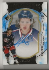 16-17 2016-17 SPx Blue #56 Sonny Milano AUTO 153/199 Shadow Box Rookies CBJ