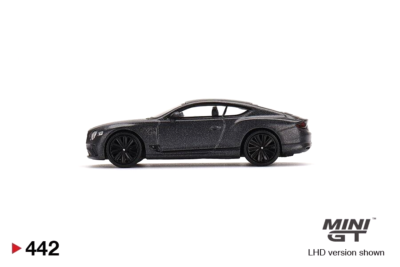 ミニカー MINI GT Bentley Continental GT Speed 442 Mini GT 1:64 Bentley Continental GT Speed 2022 Anthracite Satin