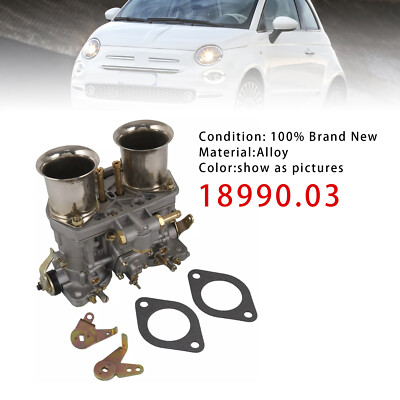 Carburetor 44 IDF 2 Barrel w/Air Horn 18990.03 For VW For Fiat For Porsche