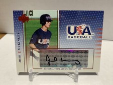 Josh McKinley 2004 USA Baseball National Team Alumni Signatures Black Ink Auto