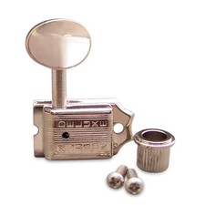 Kluson Traditional 6-in-Line Nickel Tuners, Double Line, Right Hand, Set of 6