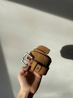 Dolce Gabanna Vintage Y2K Avan Garde Big Logo Men's Belt | eBay