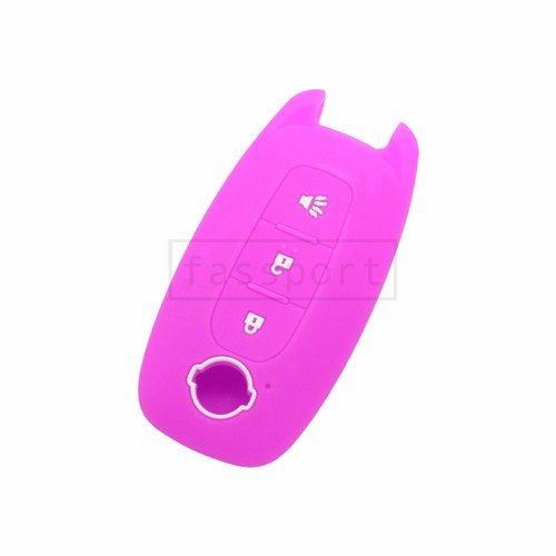 Silicone Case Cover fit for NISSAN Rogue Kicks Remote Smart Key Fob 3 Button - Picture 14 of 41
