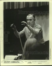 Press Photo Conductor Sixten Ehrling - sap03610